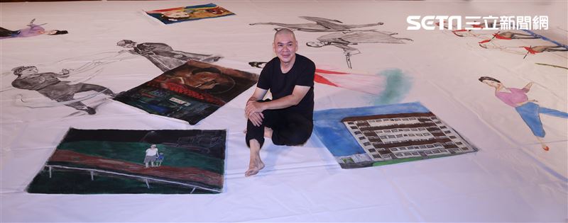 蔡明亮「不散(4K修復版)」經典重現演出現場導覽。（記者邱榮吉/攝影）