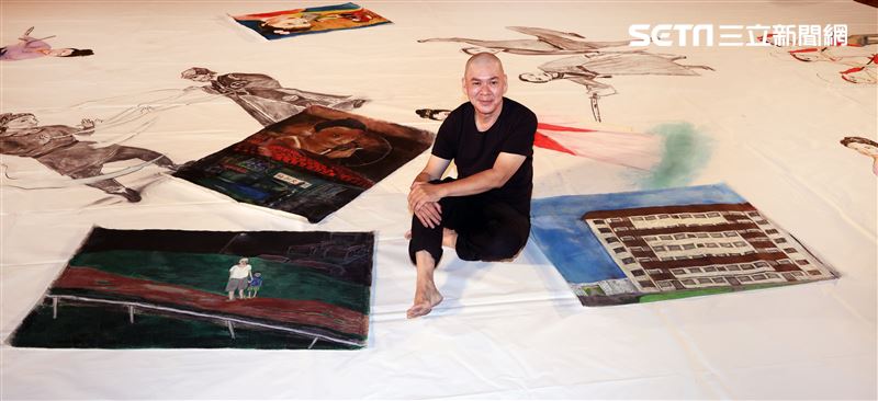 蔡明亮「不散(4K修復版)」經典重現演出現場導覽。（記者邱榮吉/攝影）