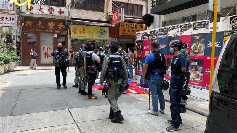 中華民國國旗觸港國安法？港警曝消息