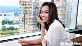 林采欣三立新聞網專訪。（記者邱榮吉/攝影）