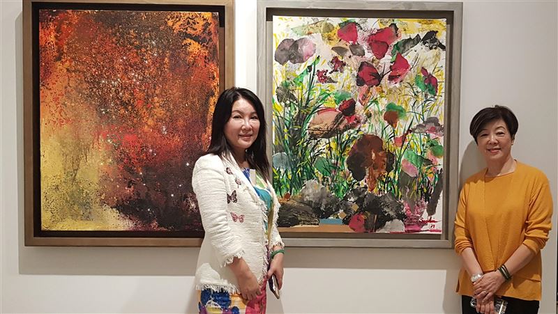 張忠謀妻畫作製成瓷盤贈APEC領袖