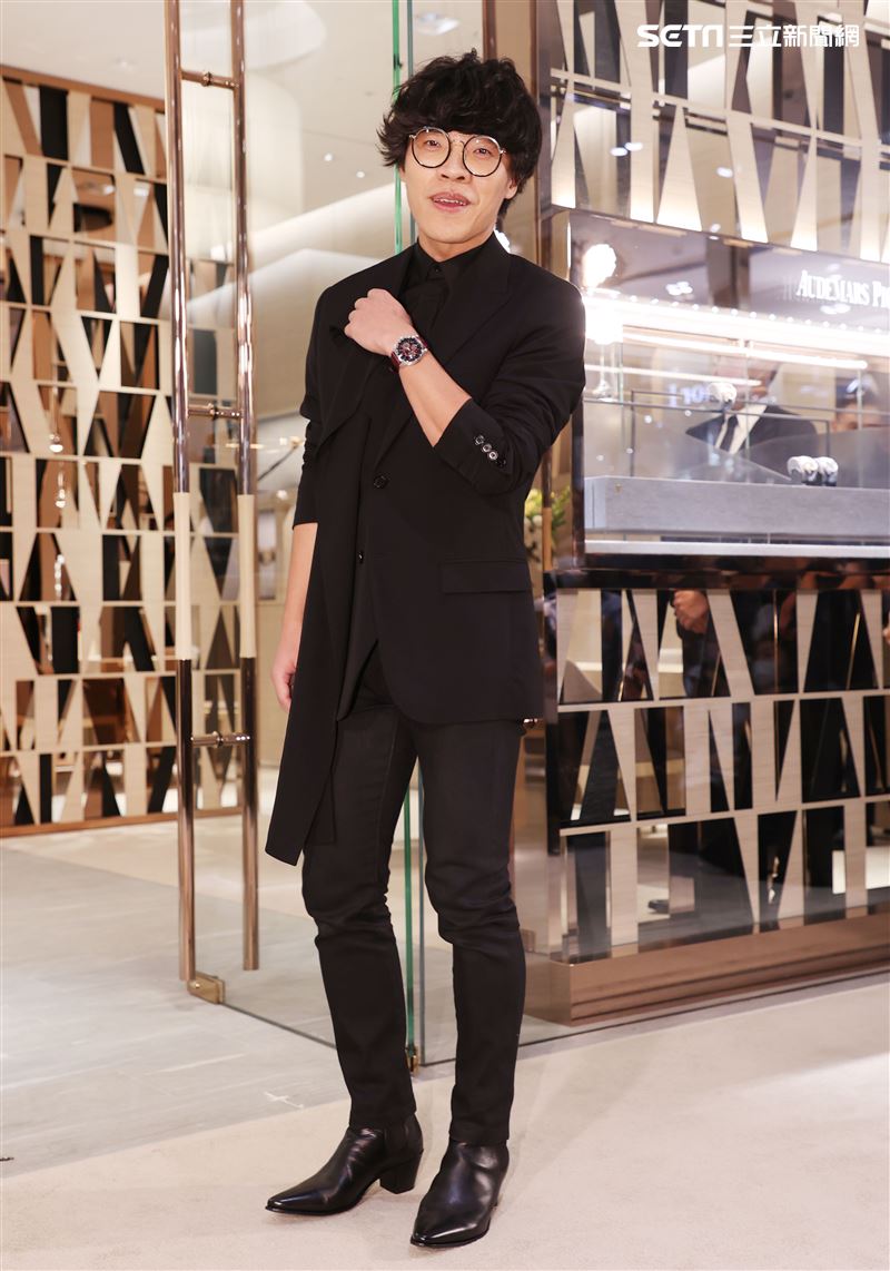 盧廣仲出席手錶活動。（記者邱榮吉/攝影）