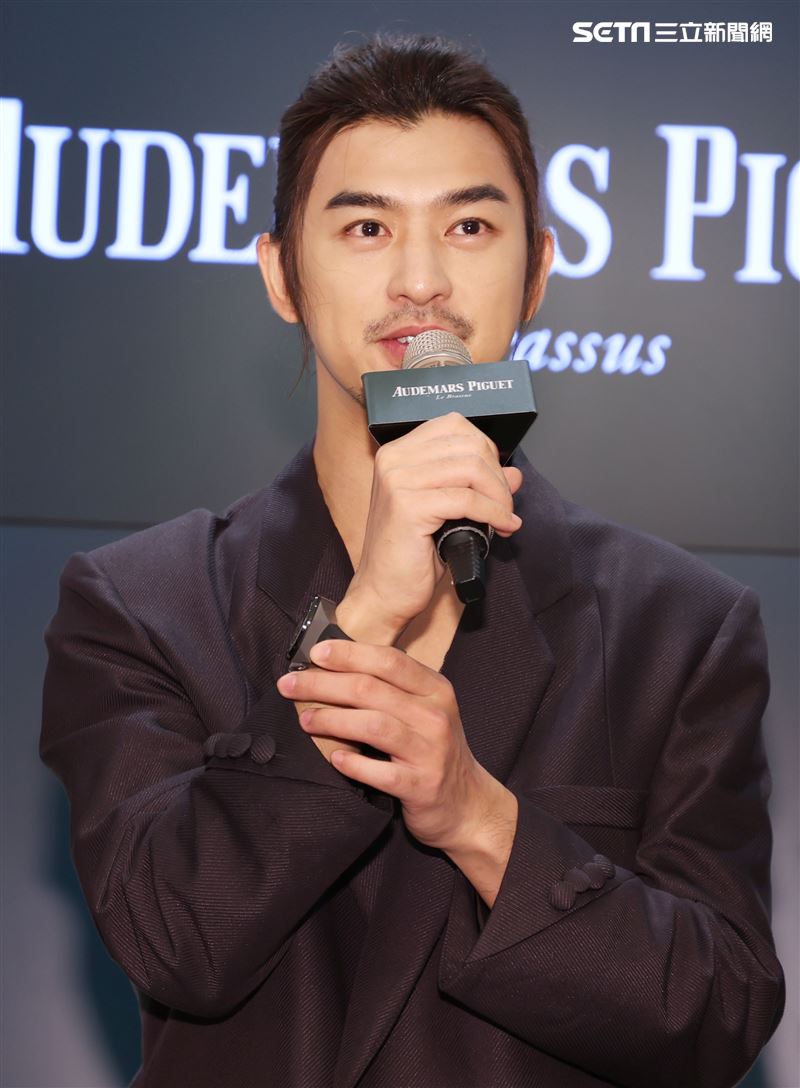 陳柏霖出席手錶活動。（記者邱榮吉/攝影）