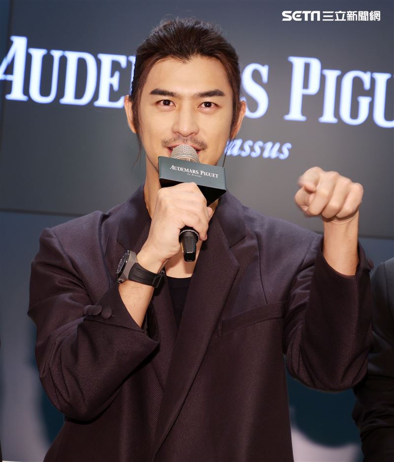 陳柏霖出席手錶活動。（記者邱榮吉/攝影）