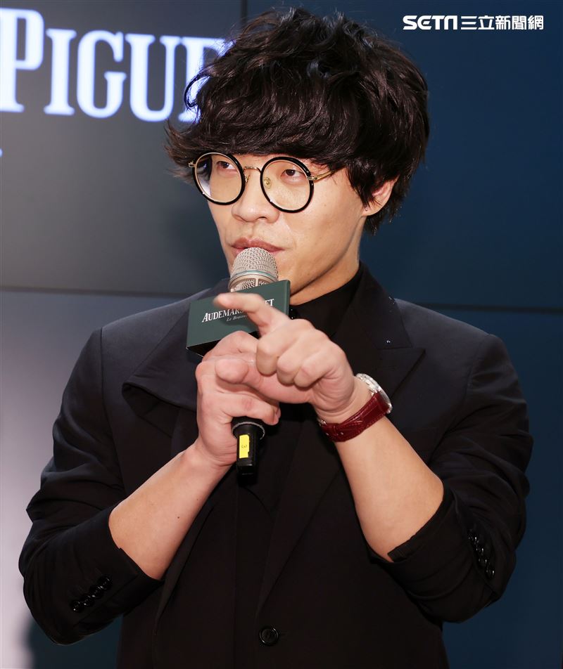 盧廣仲出席手錶活動。（記者邱榮吉/攝影）