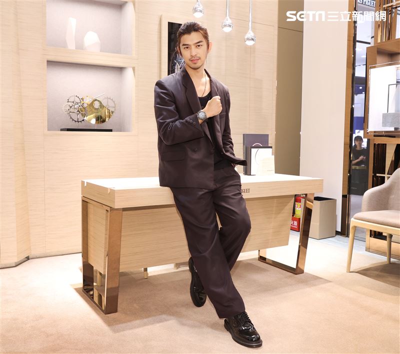 陳柏霖出席手錶活動。（記者邱榮吉/攝影）