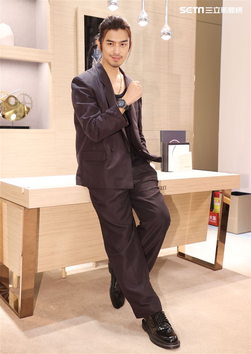 陳柏霖出席手錶活動。（記者邱榮吉/攝影）