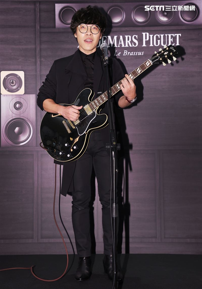 盧廣仲出席手錶活動。（記者邱榮吉/攝影）