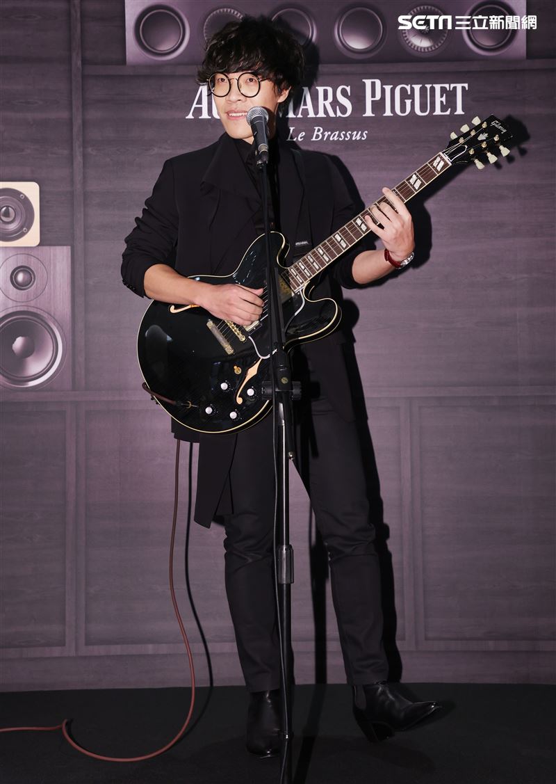 盧廣仲出席手錶活動。（記者邱榮吉/攝影）