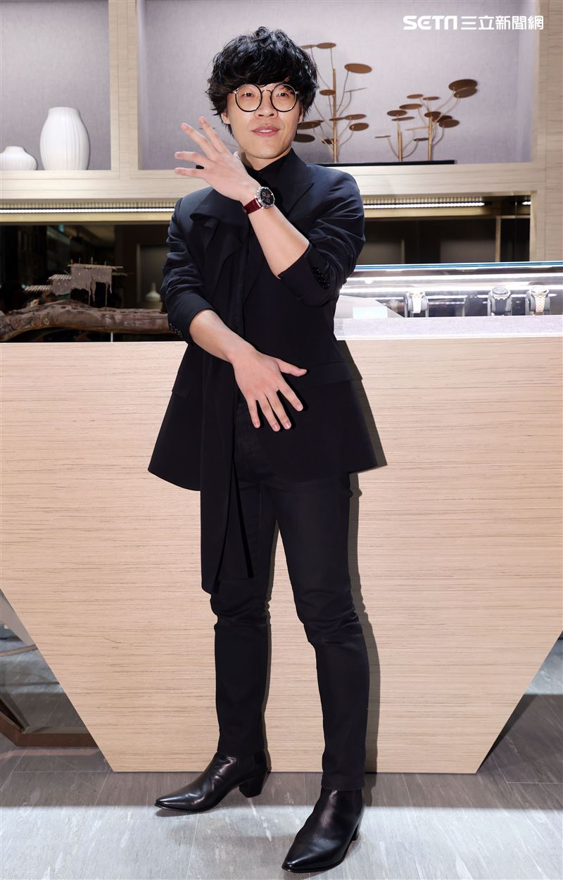 盧廣仲出席手錶活動。（記者邱榮吉/攝影）