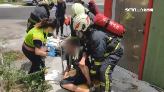 疑未關火就拔管　工人換瓦斯全身燒傷