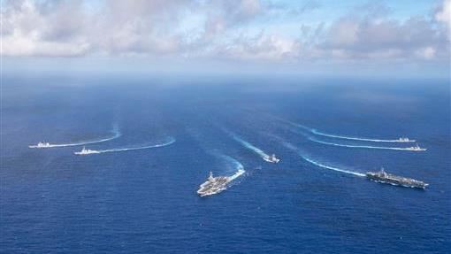 美軍2度南海軍演　胡錫進竟狂言打敗