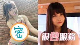 曾是中華職棒啦啦隊人氣女神的小帆近期大曬性感。（圖／翻攝自小帆IG ）