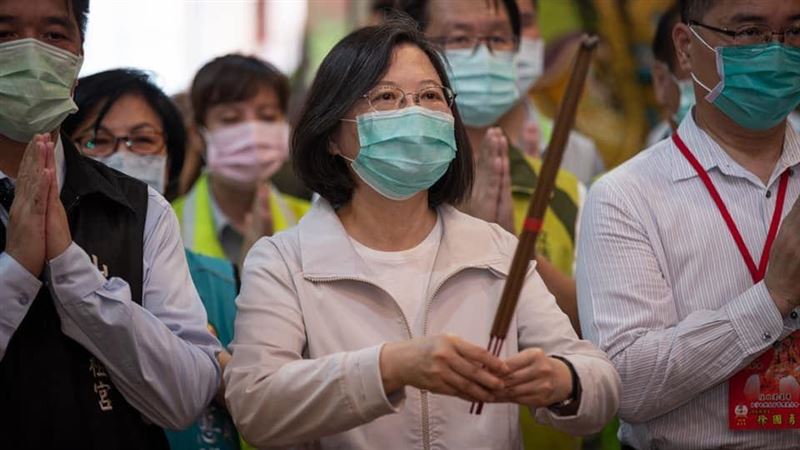 蔡英文：媽祖是台灣度過挑戰重要原因
