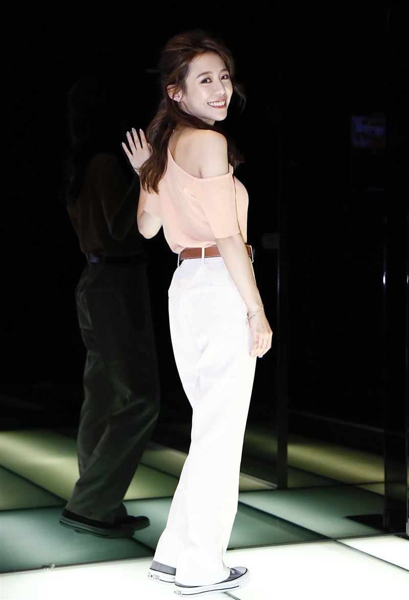 紀卜心接受《三立新聞網》專訪。（圖／記者林聖凱攝影）