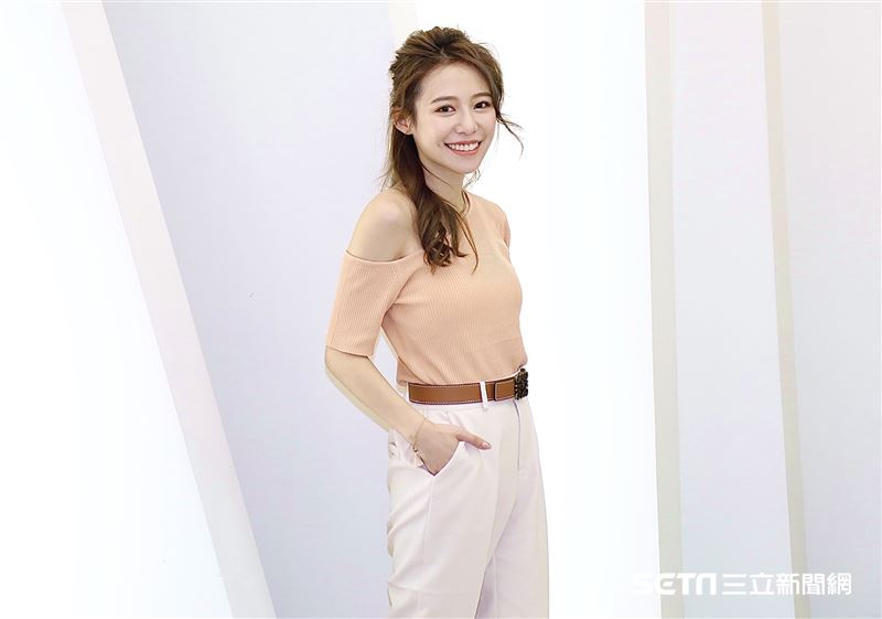 紀卜心接受《三立新聞網》專訪。（圖／記者林聖凱攝影）
