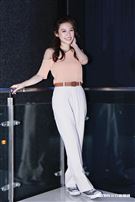 紀卜心接受《三立新聞網》專訪。（圖／記者林聖凱攝影）