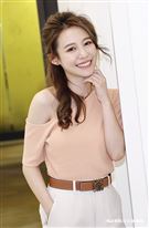 紀卜心接受《三立新聞網》專訪。（圖／記者林聖凱攝影）