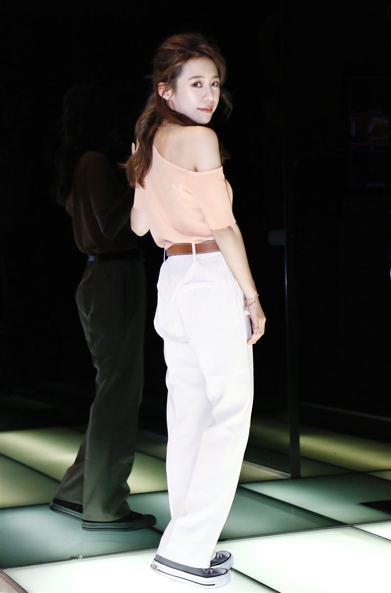 紀卜心接受《三立新聞網》專訪。（圖／記者林聖凱攝影）