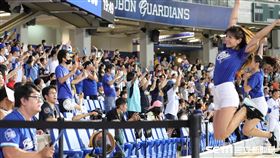 ▲富邦悍將看台觀眾。（圖／記者劉彥池攝影）