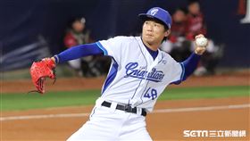 ▲富邦悍將投手賴鴻誠。（圖／記者劉彥池攝影）