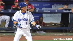 ▲富邦悍將三壘手石翔宇。（圖／記者劉彥池攝影）