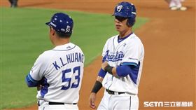 ▲富邦悍將外野手申皓瑋。（圖／記者劉彥池攝影）