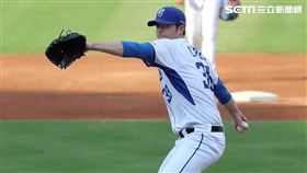 ▲富邦悍將先發投手羅力。（圖／記者劉彥池攝影）