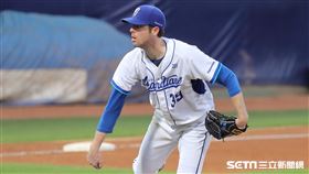 ▲富邦悍將先發投手羅力。（圖／記者劉彥池攝影）