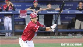 ▲樂天桃猿三壘手林立。（圖／記者劉彥池攝影）