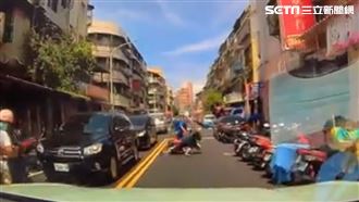 北投婦人切西瓜過馬路　遭逆向車撞飛