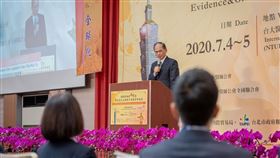 立法院長游錫堃5日出席「第12屆台北國際中醫藥學術論壇」大會開幕式。（圖／總統府提供）