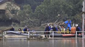 日本,九州,熊本,豪雨,SOS,災情（圖／美聯社／達志影像）