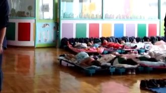 幼園超收120童　午睡如「沙丁魚」