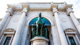 老羅斯福總統,雕像（圖／Bons Plans Voyage New York臉書）