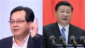 名嘴黃創夏、中華人民共和國領導人習近平（組合圖／資料照）