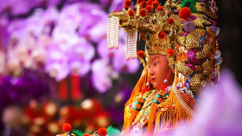 白沙屯媽出龕莊嚴照　攝影師無私分享