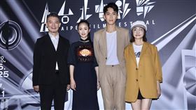 林依晨,柴智屏,柯耀宗，柯震東。（記者林聖凱攝影）