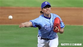 ▲富邦悍將投手林晨樺。（圖／記者劉彥池攝影）