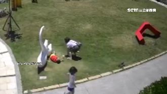 小孩「吊斷天鵝」　母無制止帶子快閃