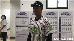 ▲中職測試會林銘謙。（圖／記者黃泓哲攝影）