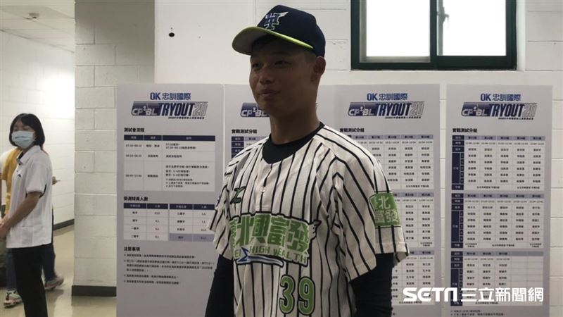 中職／飆146　測試會他自己也驚訝