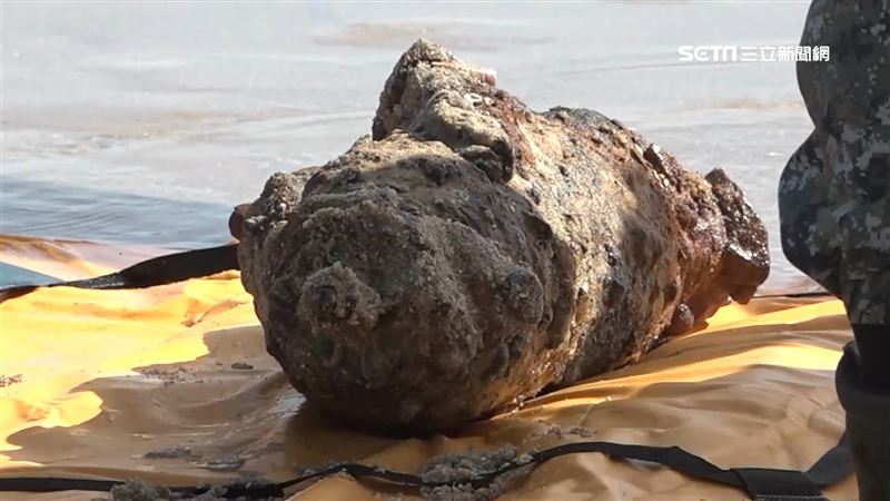 牽罟撿到飛彈！海灘見百磅空用未爆彈