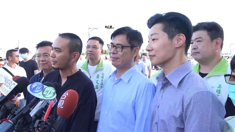 林昶佐挺！陳其邁：當選恢復大港開唱