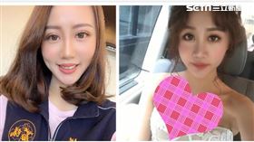 苗栗最美女議員出嫁　雪乳險撐爆婚紗(圖/翻攝自張可欣議員臉書)