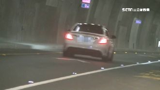蘇花改首龜速罰單　賓士無照時速46