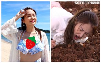 陳子玄下海脫了!豪乳直立式衝破鏡頭
