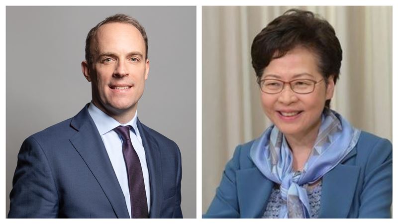 誰能制裁林鄭？英外相說話了下場曝光