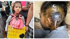 最年幼香燈腳　6歲女:祈求開刀平安（圖／翻攝畫面）