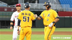 ▲中信兄弟林智勝傷後復出首打席敲安。（圖／記者劉彥池攝影）